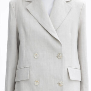 Classic Linen Blazer | House Of Dagmar - Image 2