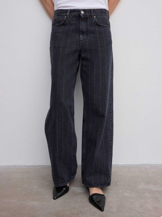Baggy fit denim pinstripe | House of Dagmar