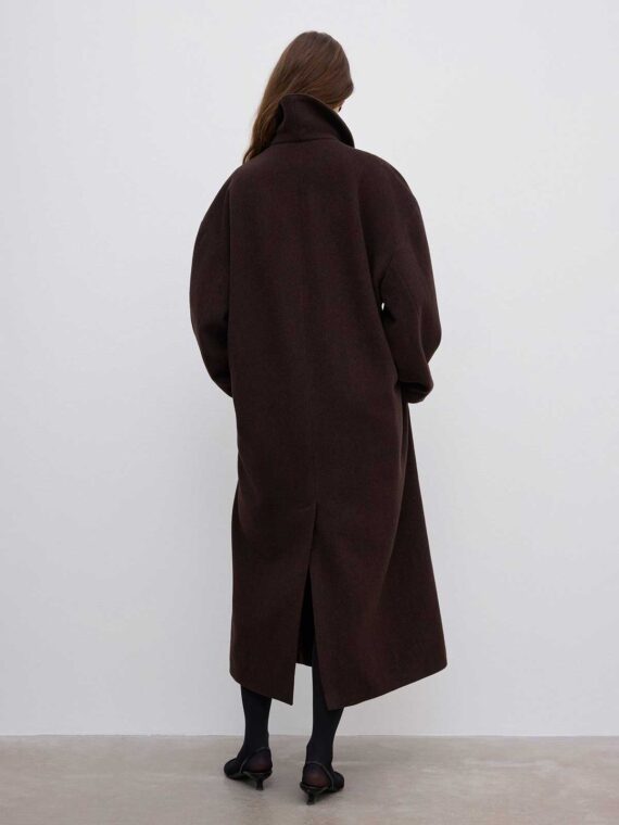 Relaxed wool coat | House of Dagmar - immagine 3